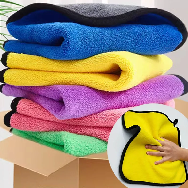 1/5 шт. утолщенные автомобильн – обзор и цена Microfiber Towel Detailing