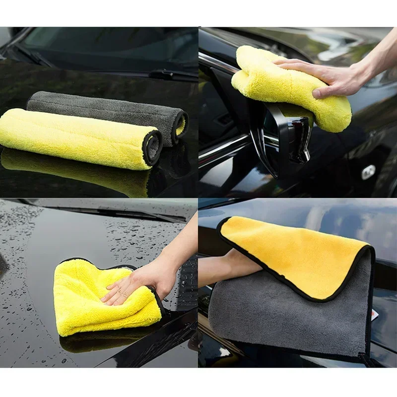 1/5 шт. утолщенные автомобильн – обзор и цена Microfiber Towel Detailing