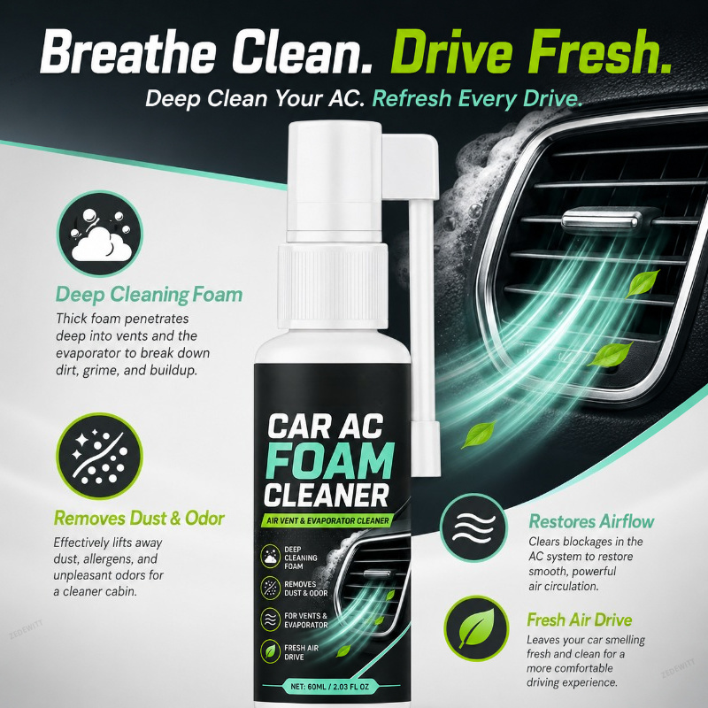 Антибактериальный пенный очист – обзор и цена Odor Eliminator Car